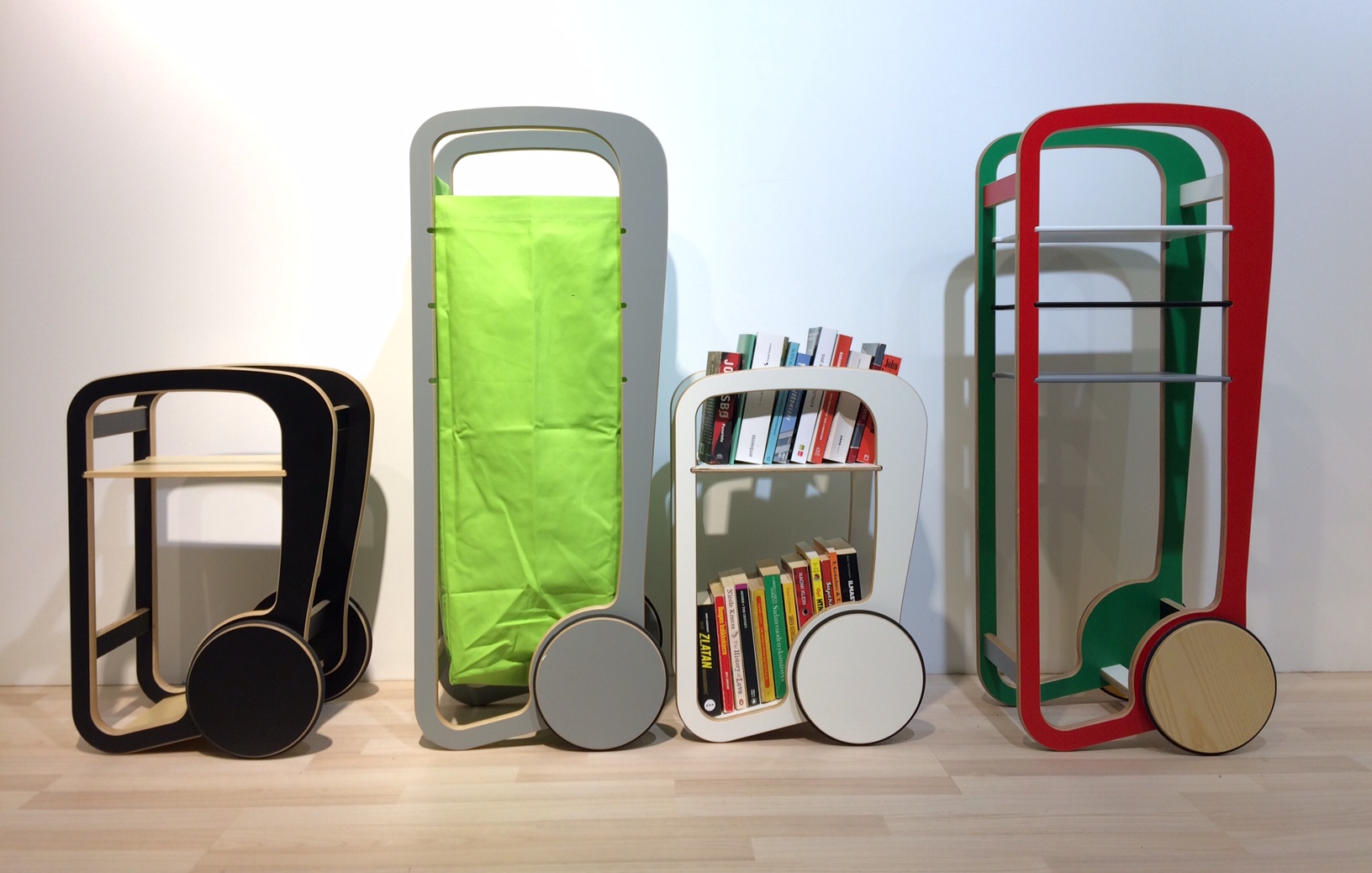 fleimio trolleys at Stockholm Furniture Fair 2017