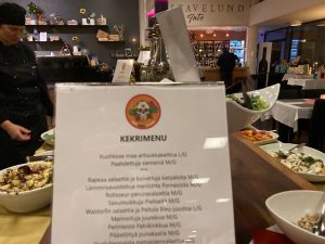 Gustavelund Kekri-menu