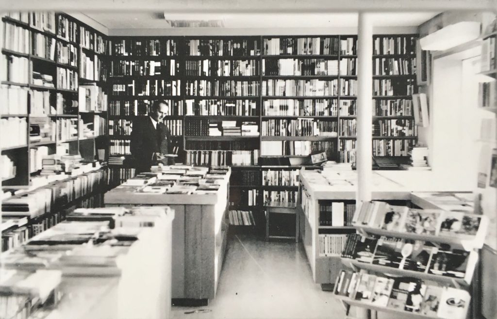 Haikosen kirjakauppa 50-luvulla kuva Tuusulan museo
