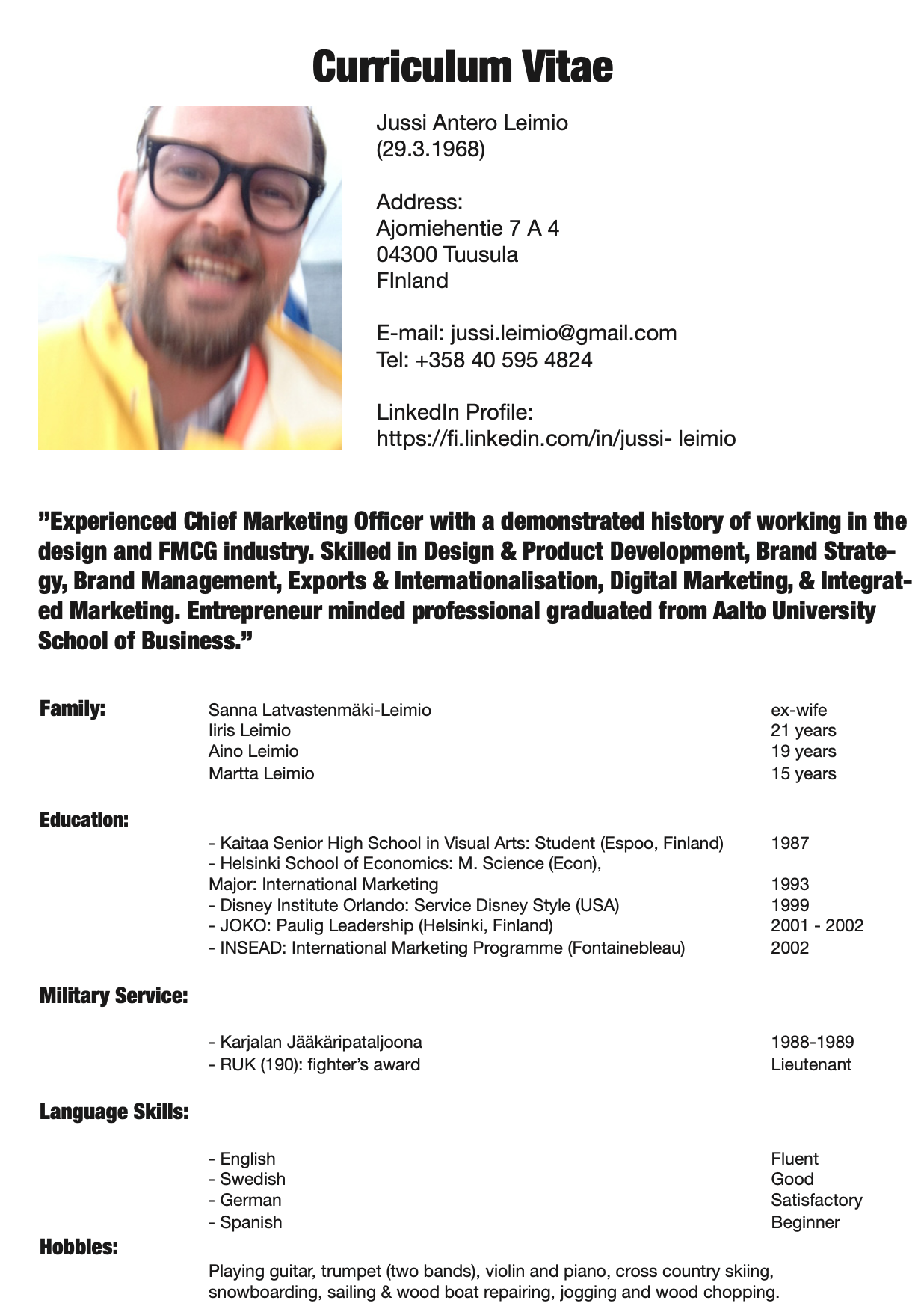 fleimio CV page 1